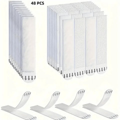 120Pcs Picture Hanging Strips Heavy Duty No Nails Damage Free Frame Mounting USA