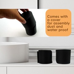 Space-Saving Modern Minimalist Elegant Food-Grade Desktop Cotton Pad Storage Box