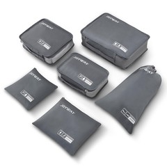 6 Set Packing Cubes for Travel, Lightweight Luggage Organizer Bags for Suitca…
