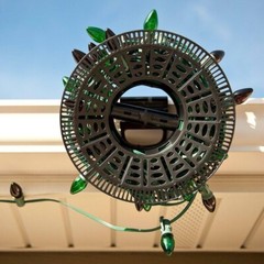 Santa’s Bags Christmas Install N Store Light Extension Cord Storage Reels Holder