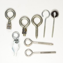 Assorted eye hooks 1.5 – 4.0in