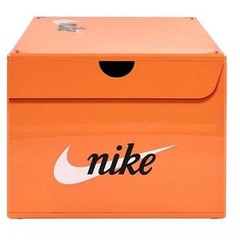 Nike Orange Plastic Shoe Box Storage Case One Piece Brand New Officially Asia