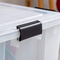 Heavy Duty Stackable Storage Bin Dustproof Waterproof Organizing Container New