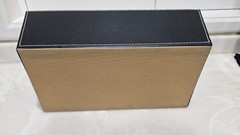 Brown Faux Leather Storage Basket Case Caddy Bin Box Magazine Holder Organizer