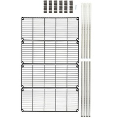 Adjustable Storage Garage Shelves Rack 5 Level Heavy Duty Steel Metal Shelf Unit