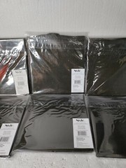 Set Of 6 Style Selections 10.5×10.5×11 inches Fabric Drawer BIN Dark Brown