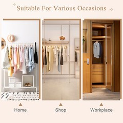 50 Pack Clothes Hangers Premium Natural Finish Suit Pant Dress Coat Hangers Wood