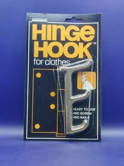 HINGE HOOK. The Original Hinge Pin Clothes Hook.