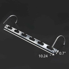 2PC Space Saver Saving Wonder Metal Hanger Clothes Closet Organize Hook Racks