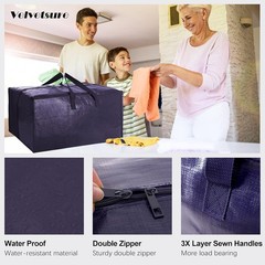 Extra Large Storage Totes 24 Gal – 12 Count