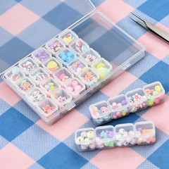 2Pcs 28 Grids Bead Storage Containers Diamond Painting Organizer Bead Box Diamon