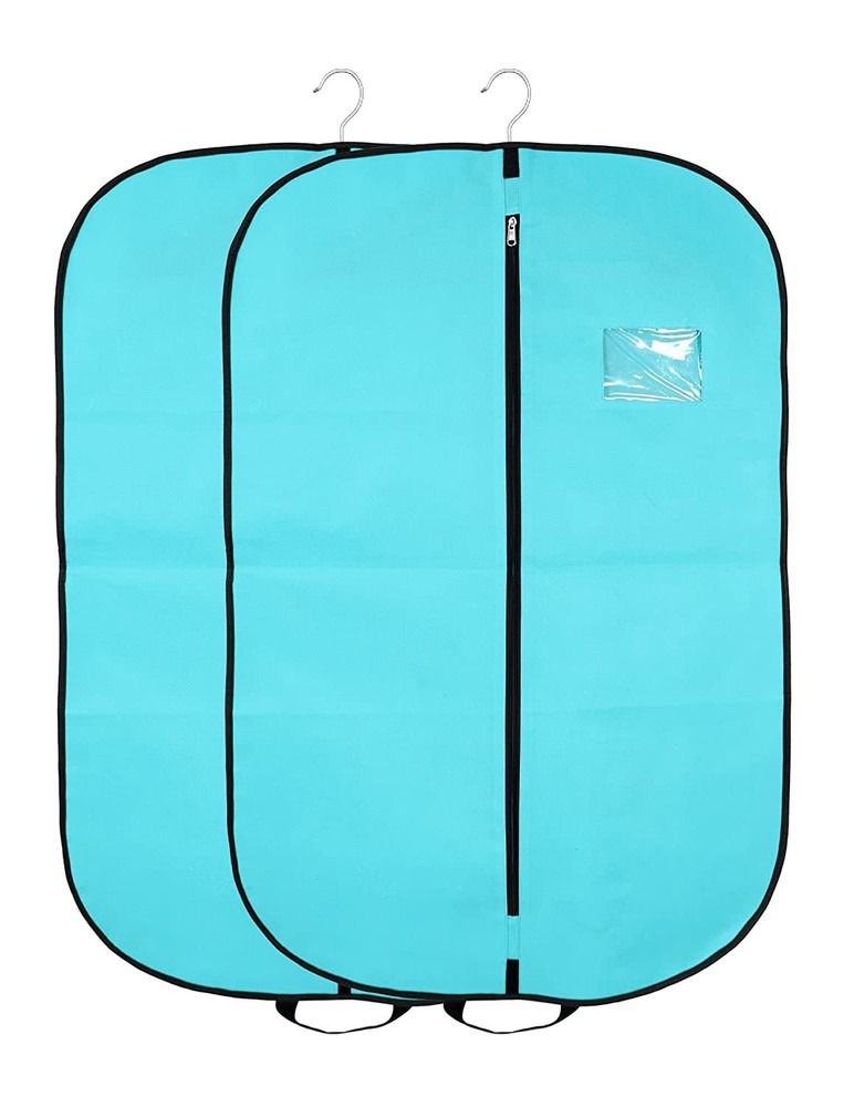 Men’s Coat/Jacket/Suit Cover Clothes Storage Bag Made with Non-Woven Set Of 2