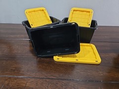 Set of 3 Lowes Teeny Tiny Tote Mini Storage Container Viral Bin Stackable