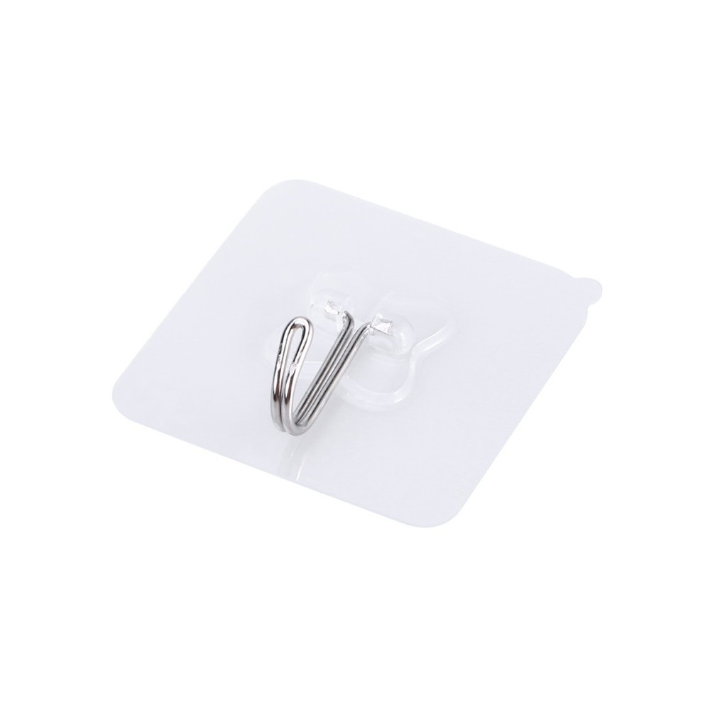 Suction Hooks Transparent Strong Suction 6 x 2.36 x 0.39in 5Pcs