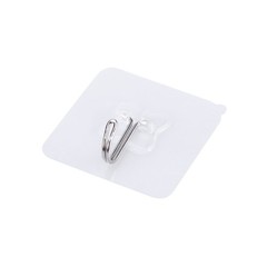 Suction Hooks Transparent Strong Suction 6 x 2.36 x 0.39in 5Pcs