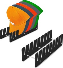 Hat Stand Organizer for Baseball Caps, Acrylic Hat Holder & Rack, 2PCS Clear