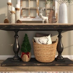 Litton Lane Storage Basket Natural Brown Sea Grass Contemporary Design 19 in. H