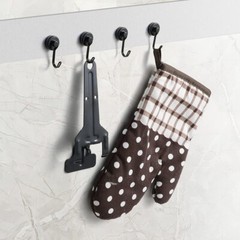 ALLNAT Magnetic Hooks Heavy Duty Strong Neodymium Swivel Swing Kitchen Magnets