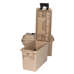 Greenmade Store-All Crate, Stackable, Water Resistant, Padlock Holes, 4-Pack New