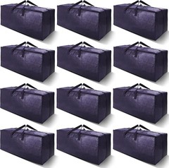 Extra Large Storage Totes 24 Gal – 12 Count=