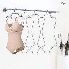 Body Shape Bikini Hanger Wire Body Shape Display Hangers Metal Lingerie Hangers