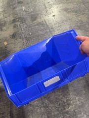 AkroBins Plastic Storage Bin – 18″ x 16.5″ x 11″