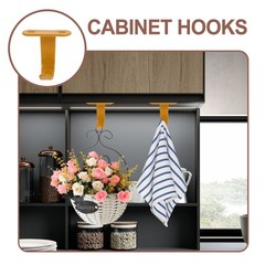 6Pcs Reliable Iron Ceiling Hooks with Screws for Drywall Wood and Concrete
