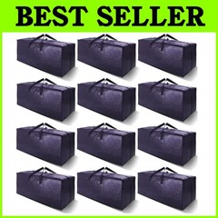 Extra Large Storage Totes 24 Gal – 12 Count=