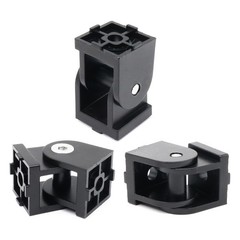 4 Sets Black 25 Series 10 Series Aluminum Extrusion Pivot Hinge Swivel Degree…