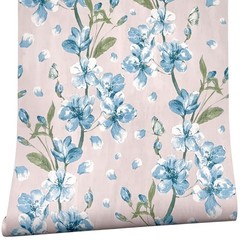 Self-Adhesive Drawer Liner 17.7″W x 118″L – Blue Orchid