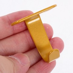 6Pcs Reliable Iron Ceiling Hooks with Screws for Drywall Wood and Concrete