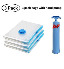 Vacuum Storage Bags Clothes Space Saver 3 5 7 10 Pack | Vacuum Seal Bags Travel