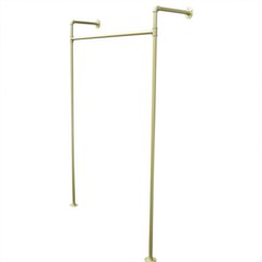 Metal Clothing Rack Dress Hanging Display Stand Home Storage Shelf Rack Gold NEW