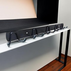 Coat Rack Wall Mount Hooks, Metal Wall Coat Rack for Hanging Coat Jacket Back…