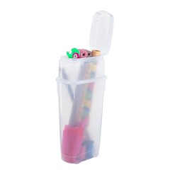 Rubbermaid Wrap N’ Craft Plastic Wrapping Paper Holder Container, Clear, (Used)
