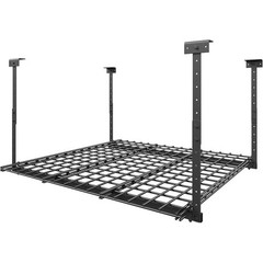Heavy Duty Garage Ceiling Storage Rack 250lbs Overhead Organizer Adjustable New