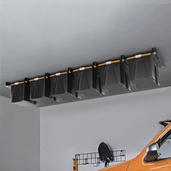 Ultrawall Overhead Garage Storage Racks for Bins, Ceiling Storage Rack Garage Ha