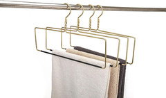 Quality Blanket Linen Hangers Wide Heavy Duty Hanger for Blankets, Table Clot…