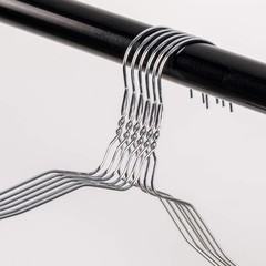 Mr. Pen- Metal Wire Hangers, 10 Pack, Silver 10