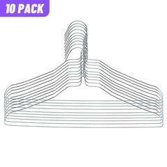 Mr. Pen- Metal Wire Hangers, 10 Pack, Silver 10