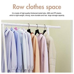 Heavy Duty Closet Organizer Metal Garment Rack Clothes Rack Hanger Storage Shoes