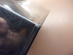 Nice Large Tinsmith Made Tin Box with Cover 8 1/2″ x 9″ x 3 1/2″ w/Rolled Seams