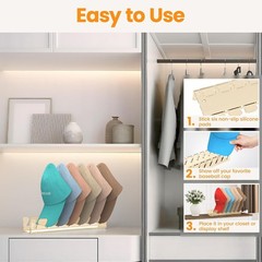 Hat Organizer for Baseball Caps, 2 Pcs No Install Acrylic Hat Racks for 14 Ba…
