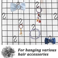 100 Pcs Small S Hooks – 1/2 Inch Mini S Shaped Hooks for DIY Crafts, Hanging …