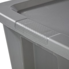 30Gallon ExtraLarge Storage Bin,Durable Plastic Storage Container withSnap-OnLid