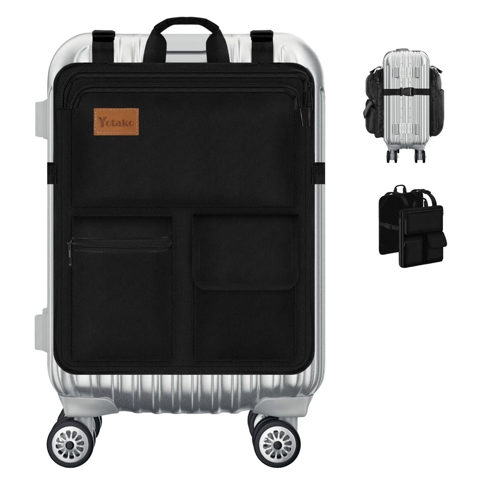 Over Luggage Organizer for Suitcase or Carry On Bag with 7 Storage Pockets-16…