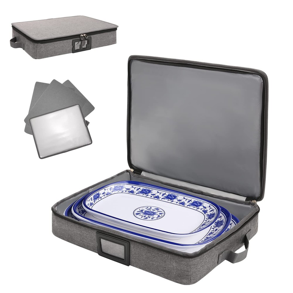 Platter Storage Case, China Storage Containers, Hard Shell and Stackable, 17’…