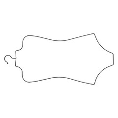 Body Shape Bikini Hanger Wire Body Shape Display Hangers Metal Lingerie Hangers