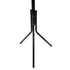 Coat Rack Hall Tree Black Metal Freestanding 69 in. H x 16.5 in. W x 14.75 in. D