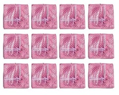 NEW 12 PCS 2 INCH SAREE SHIRT JEWELERY GARMENT COVER ORGANIZER STORAGE GIFT BAG